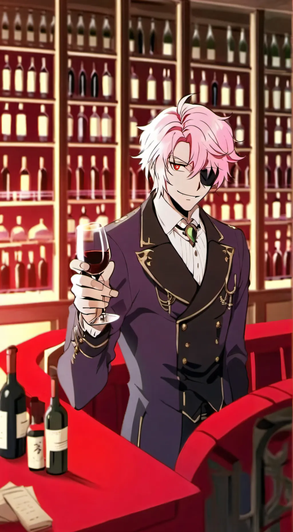 ai character: Vincent background