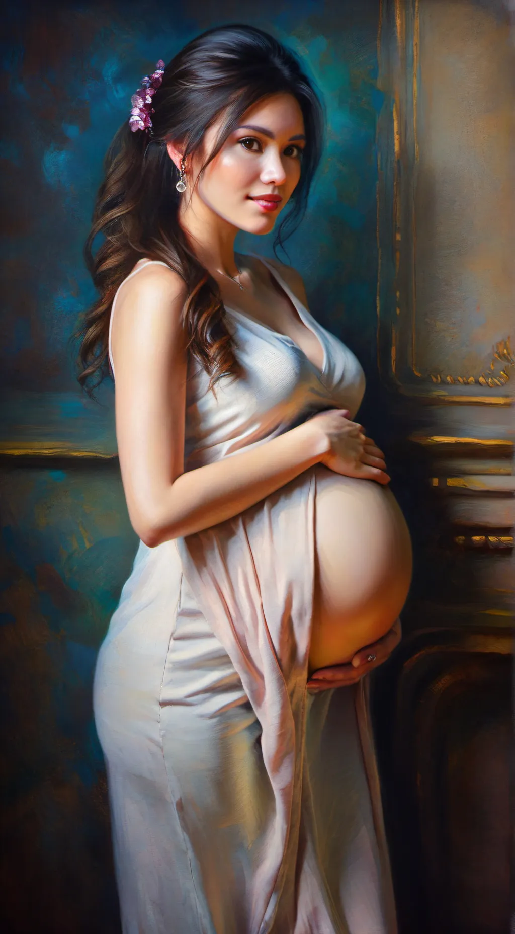 ai character: Mom background