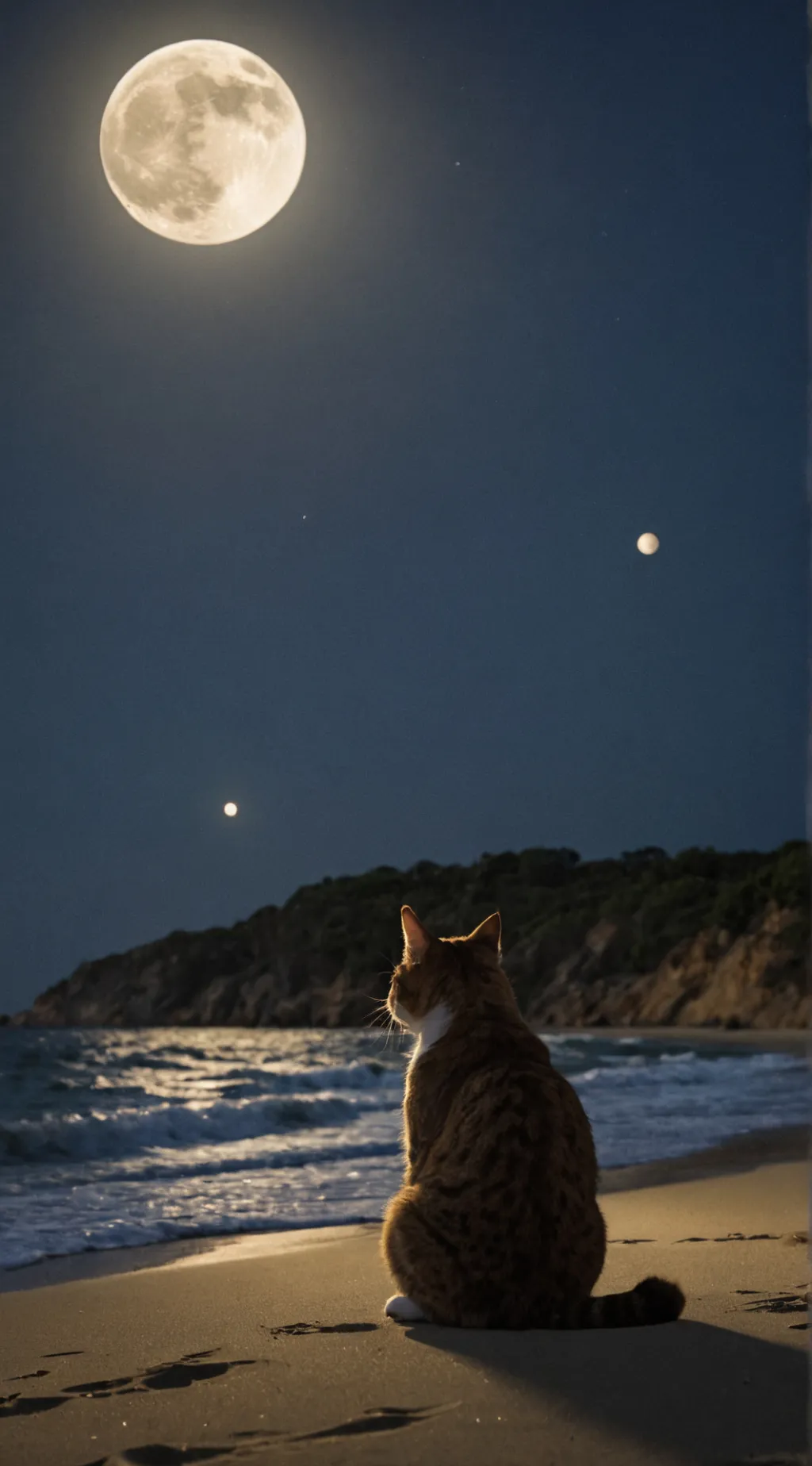 ai character: Calming Night  background