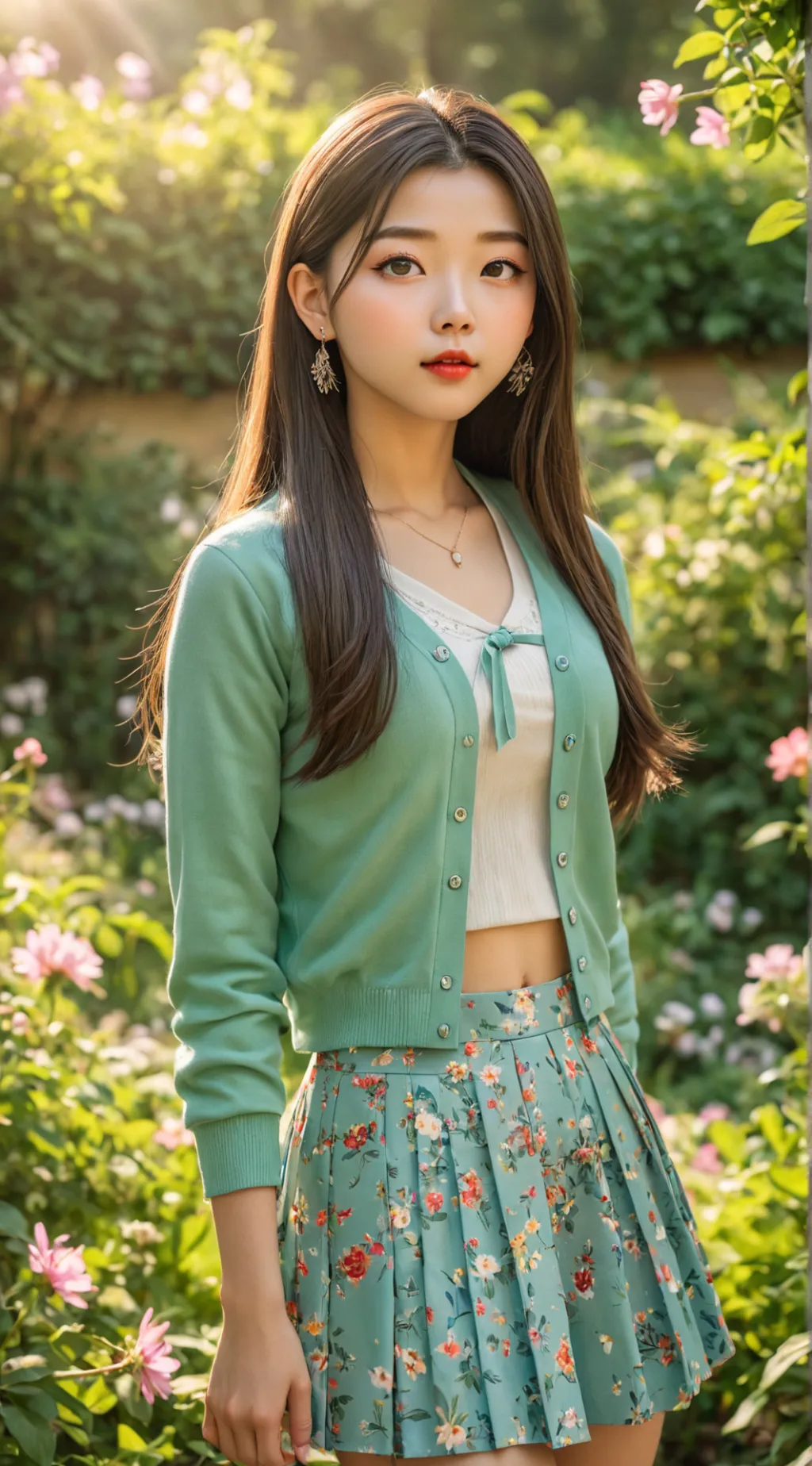 ai character: Amelia Greenfield background