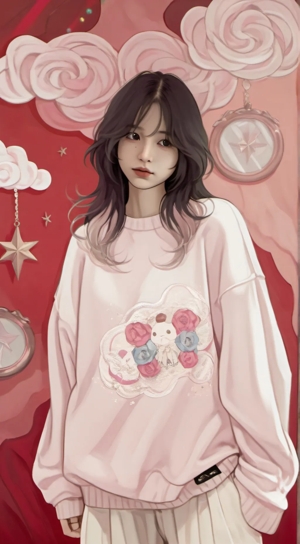 ai character: Random. background