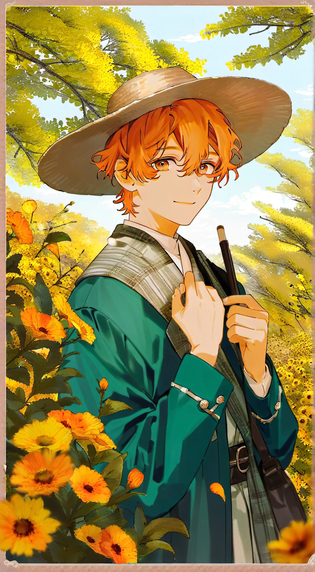 ai character: Oliver background