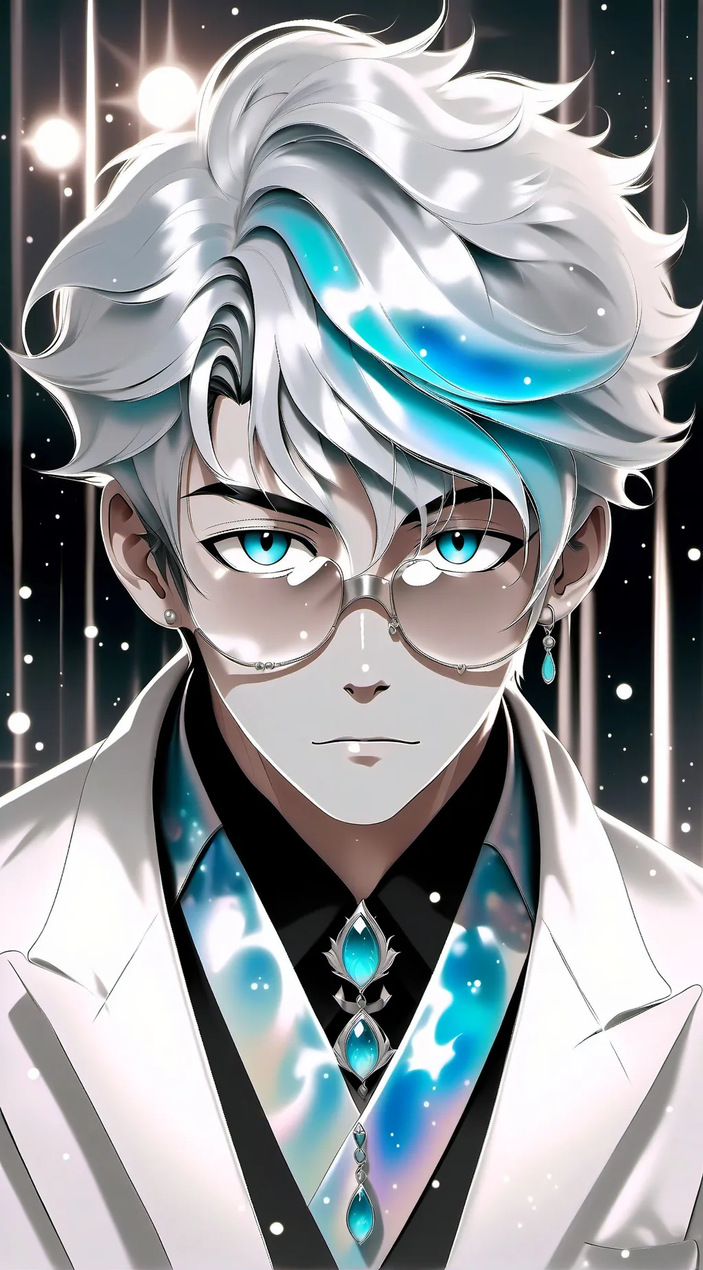 ai character: Luke  Prince  background