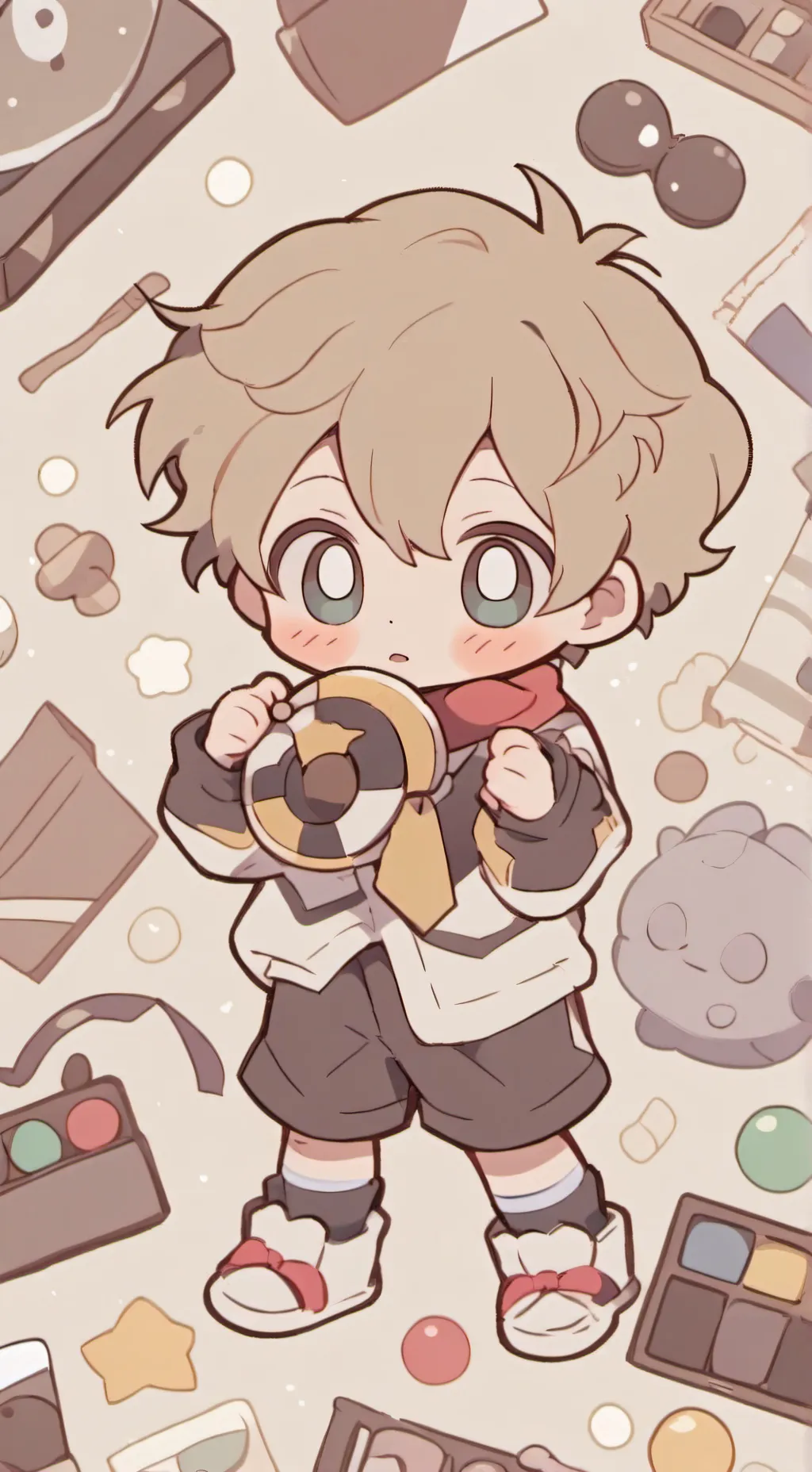 ai character: Baby mha boys background