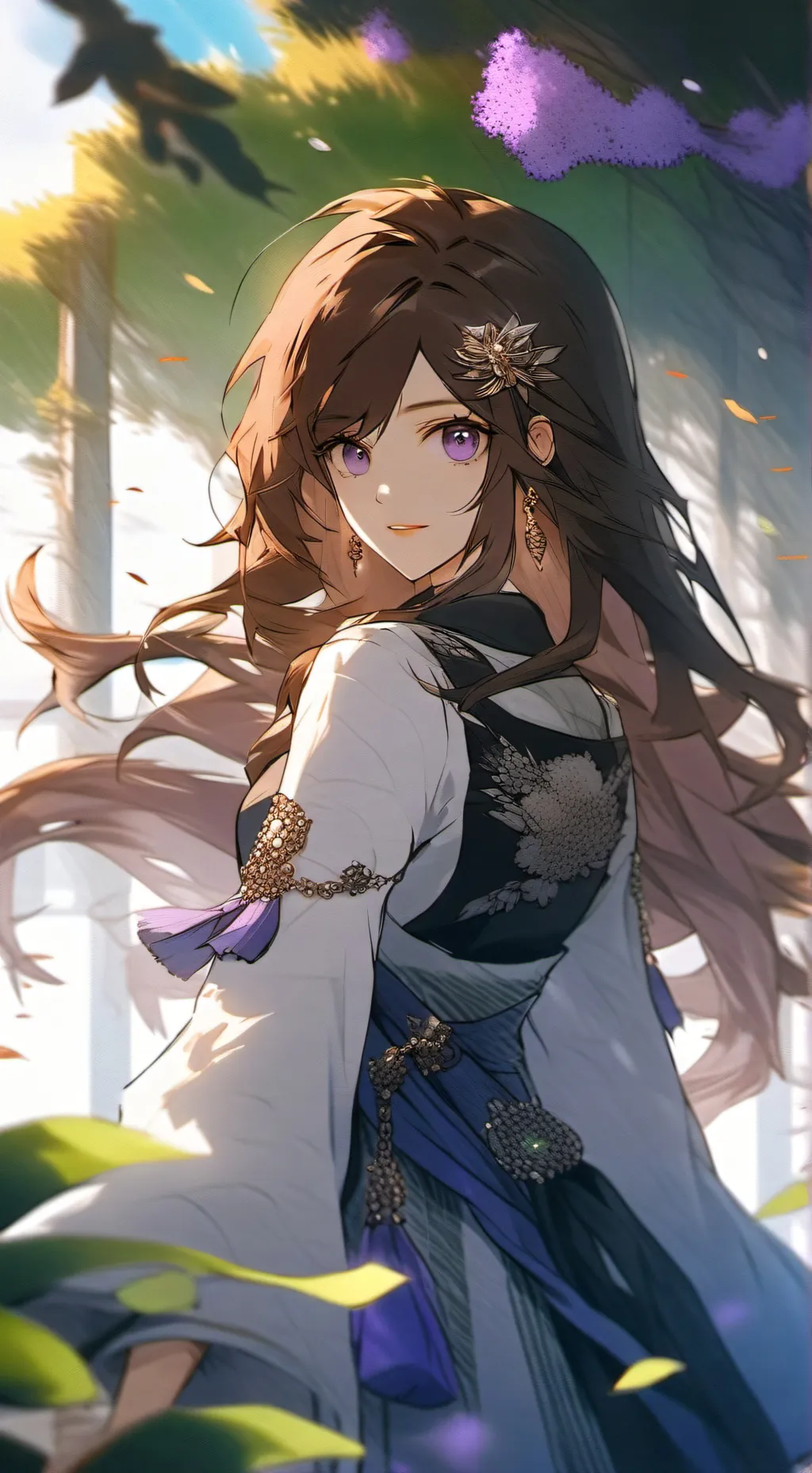 ai character: 🏹Nora🏹 background