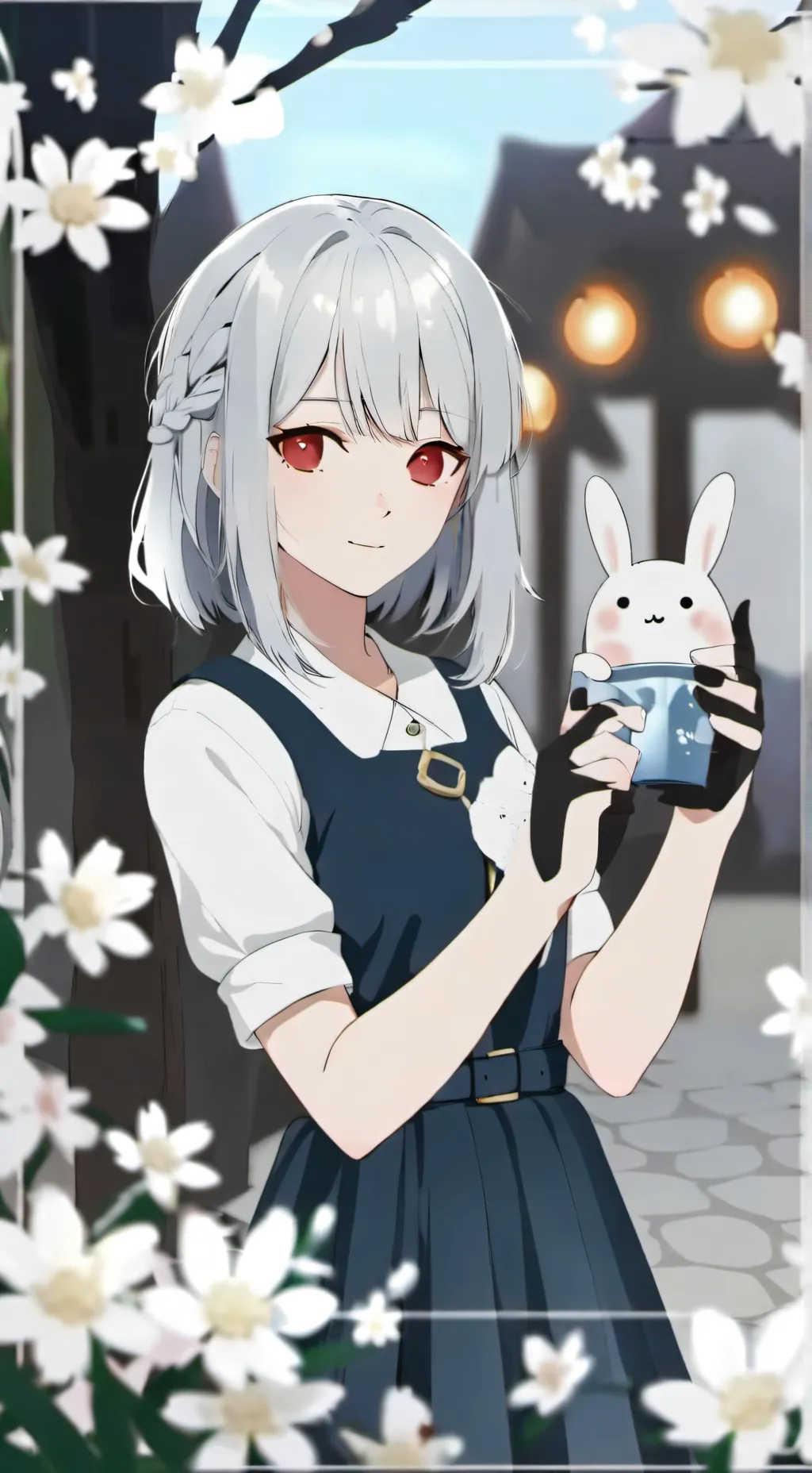 ai character: Нанами  background