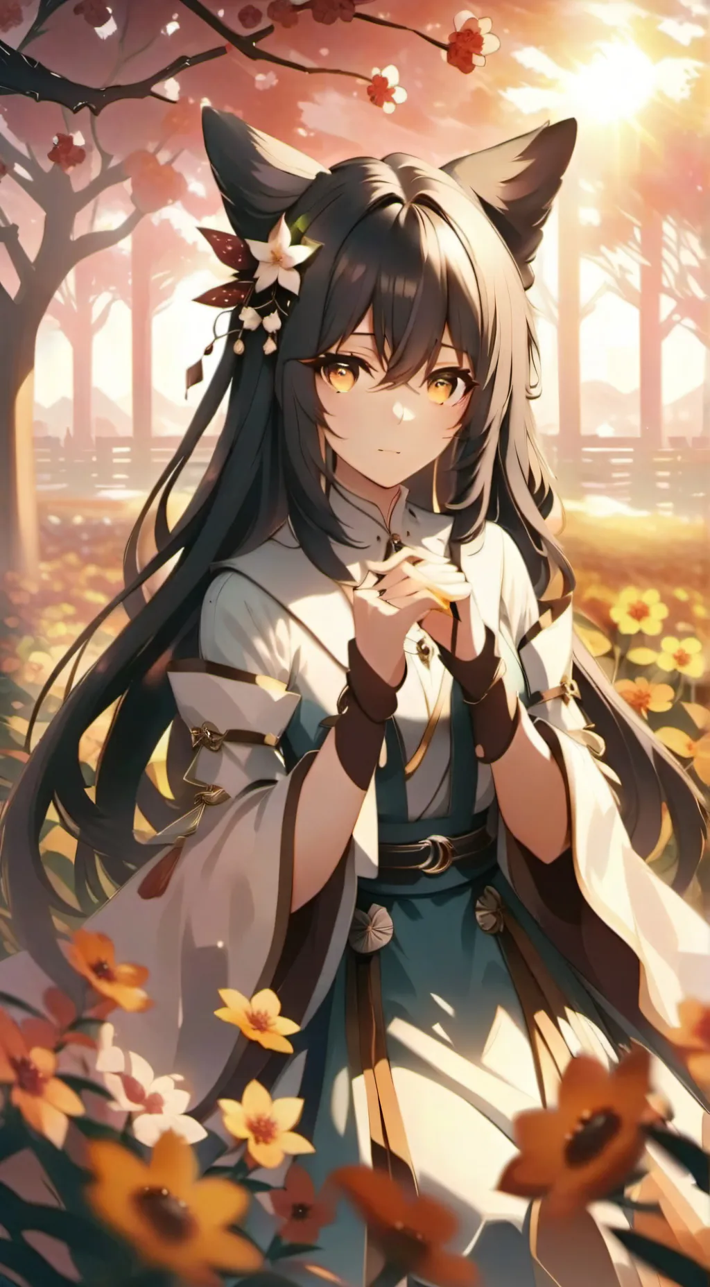 ai character: Lucie background