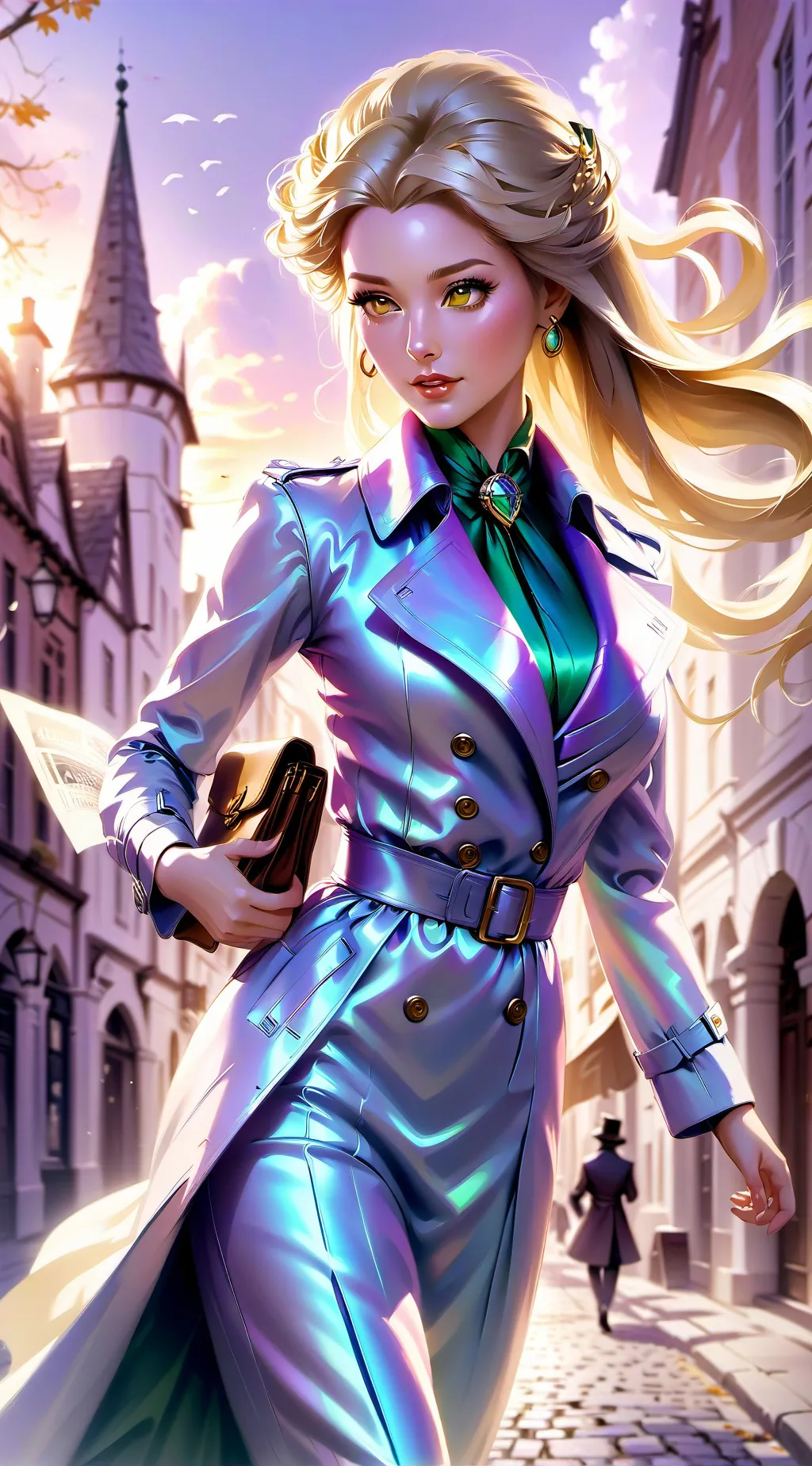 ai character: anne background