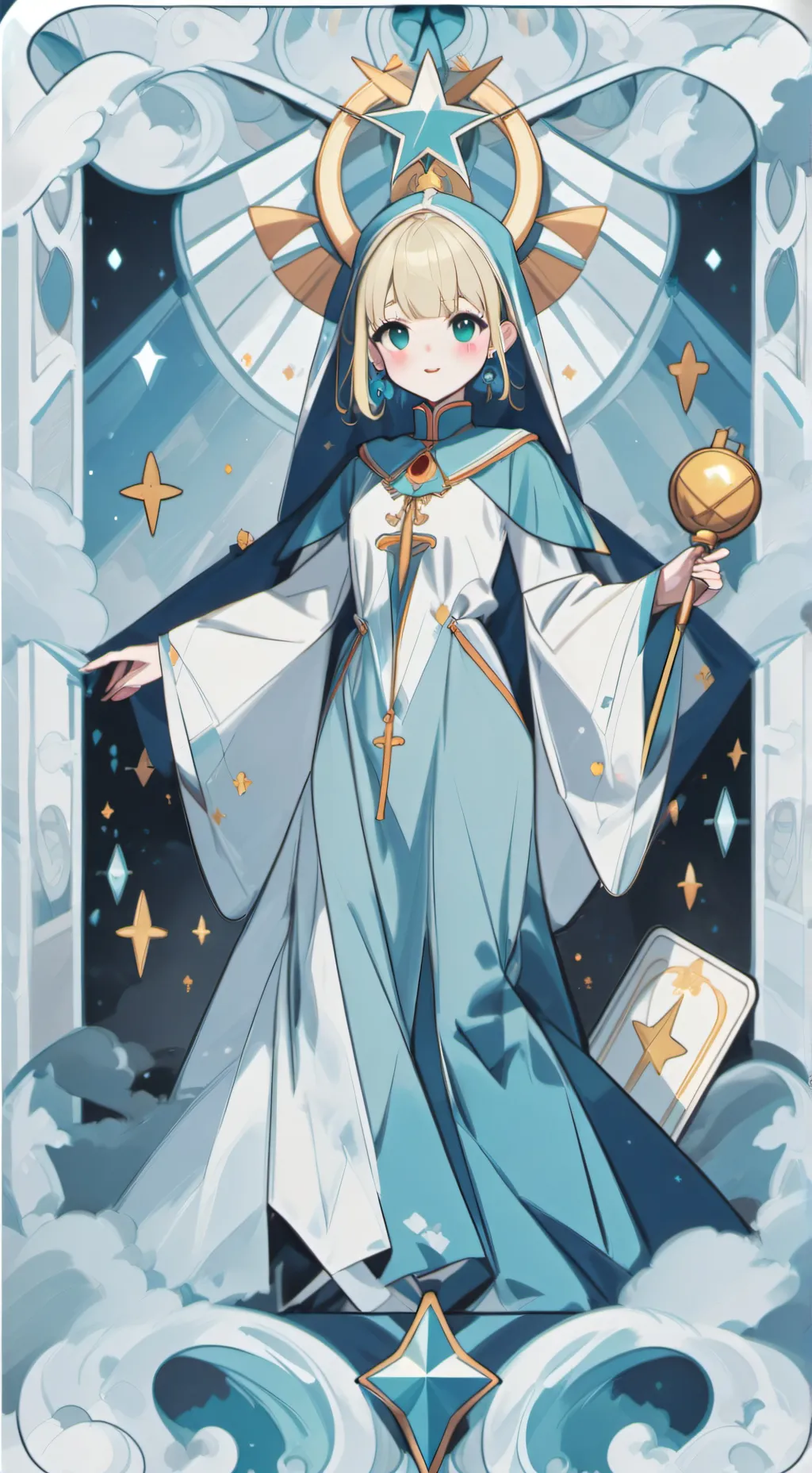 ai character: Lucia Monga🙏🏻 background