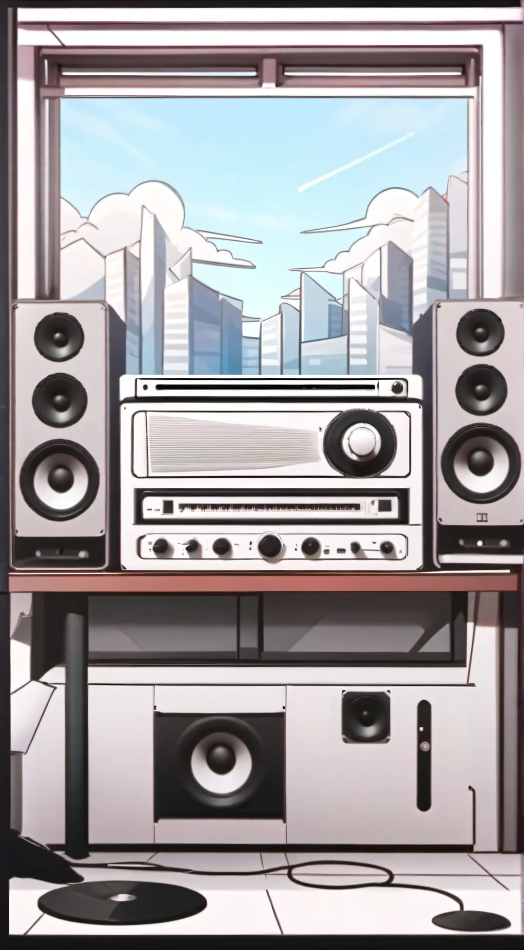 ai character: Your radio station background