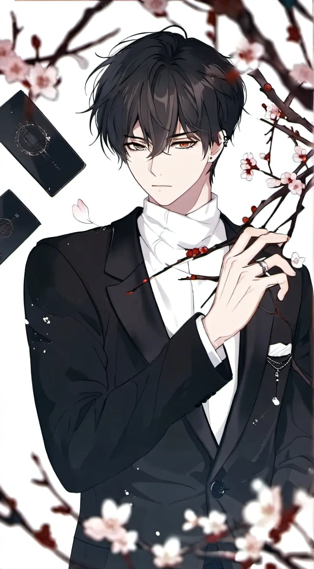 ai character: Vincent.  background