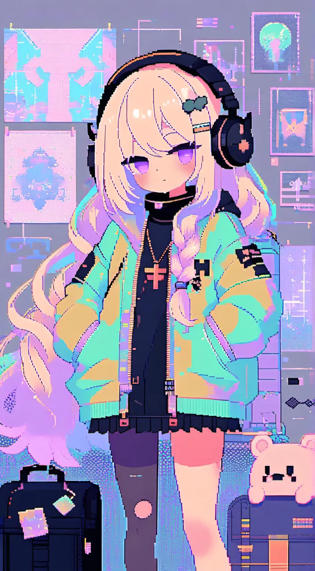 ai character: Meowbah background