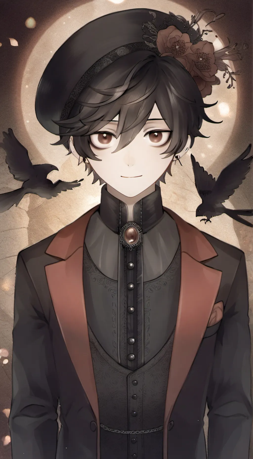 ai character: Evil Boboiboy  background