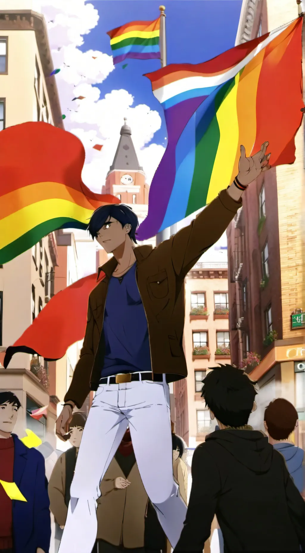 ai character: Akane Tanaka background