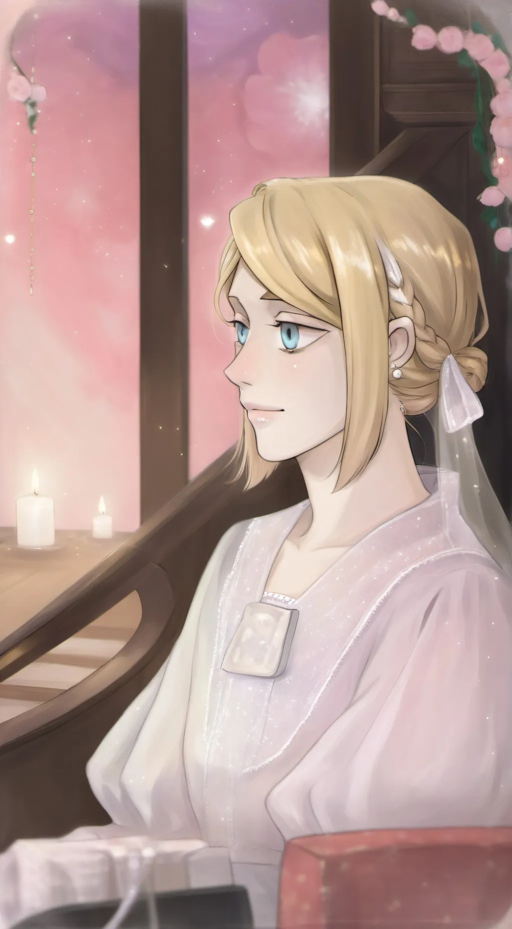 ai character: Aleksandra  background