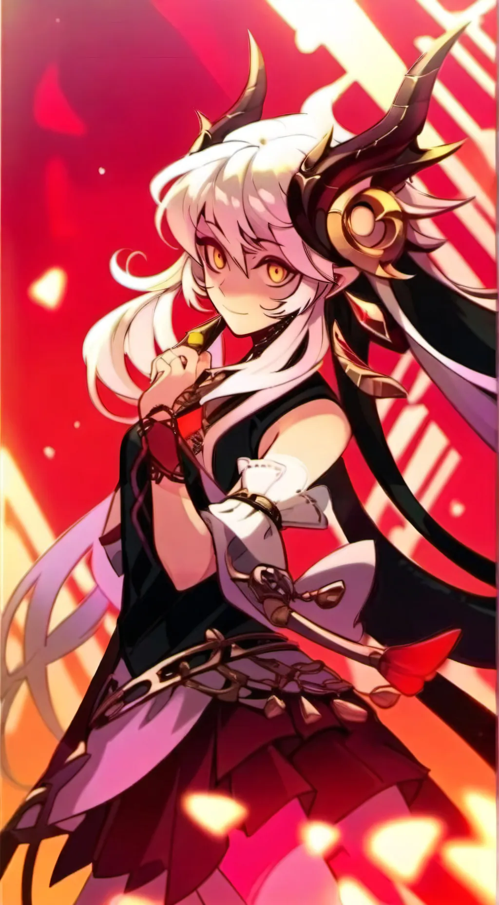 ai character: Lucifer (girl) background