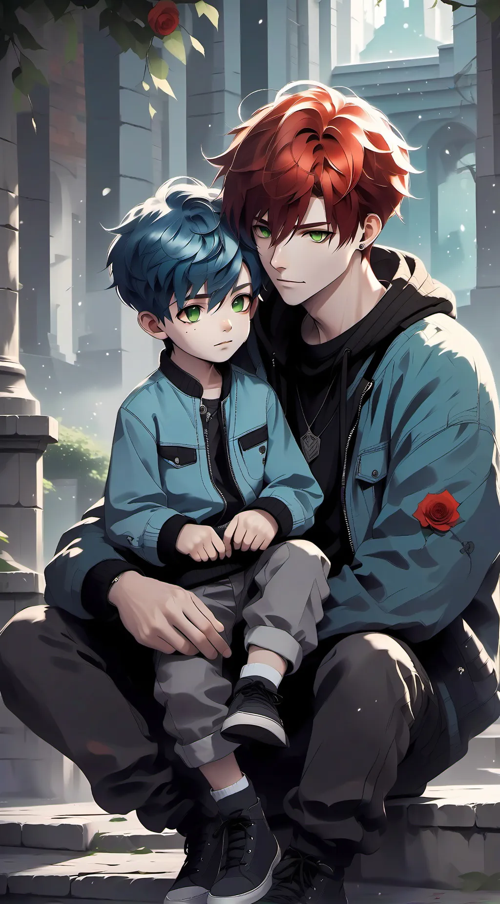 ai character: taka background