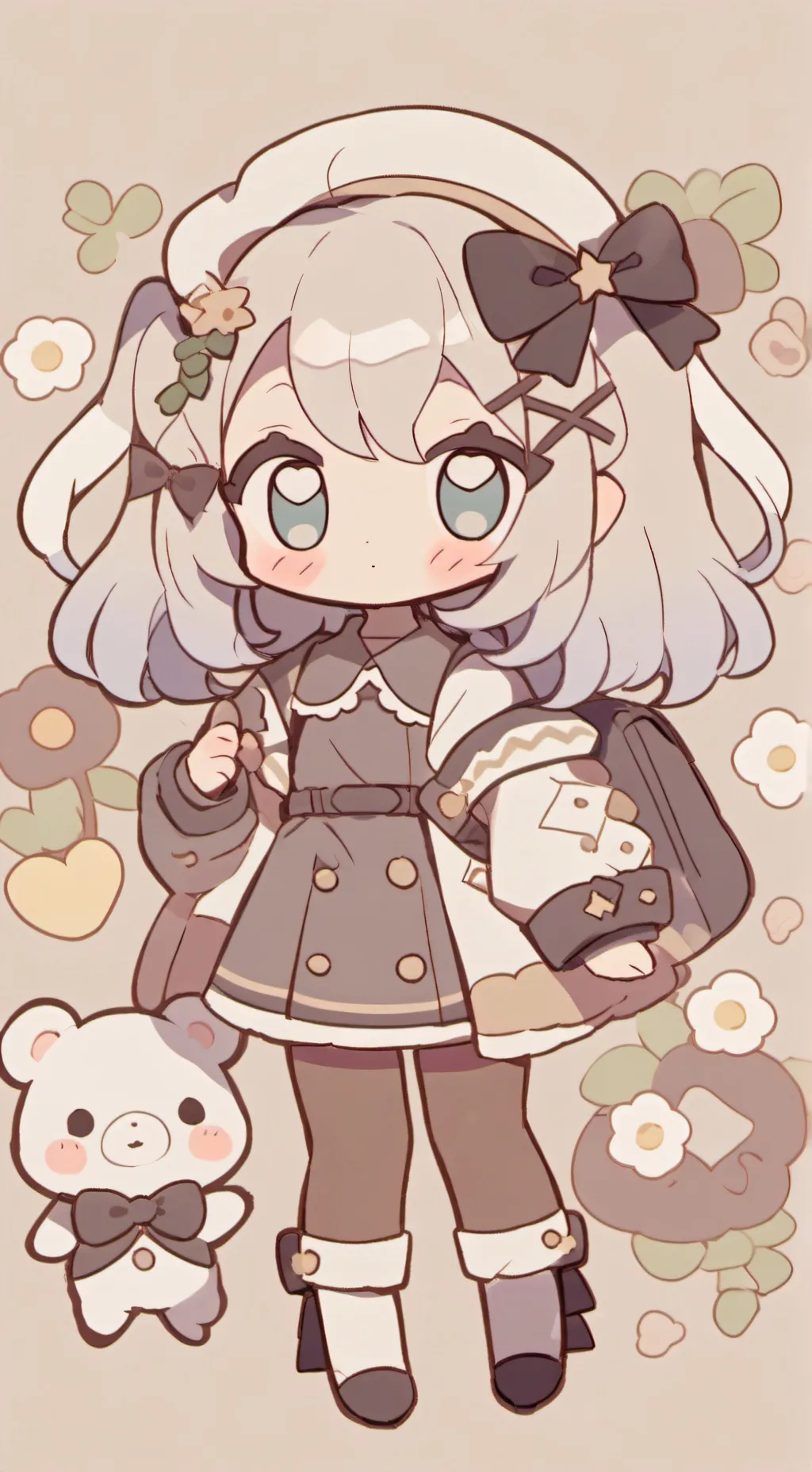 ai character: como x strout ✌️ background