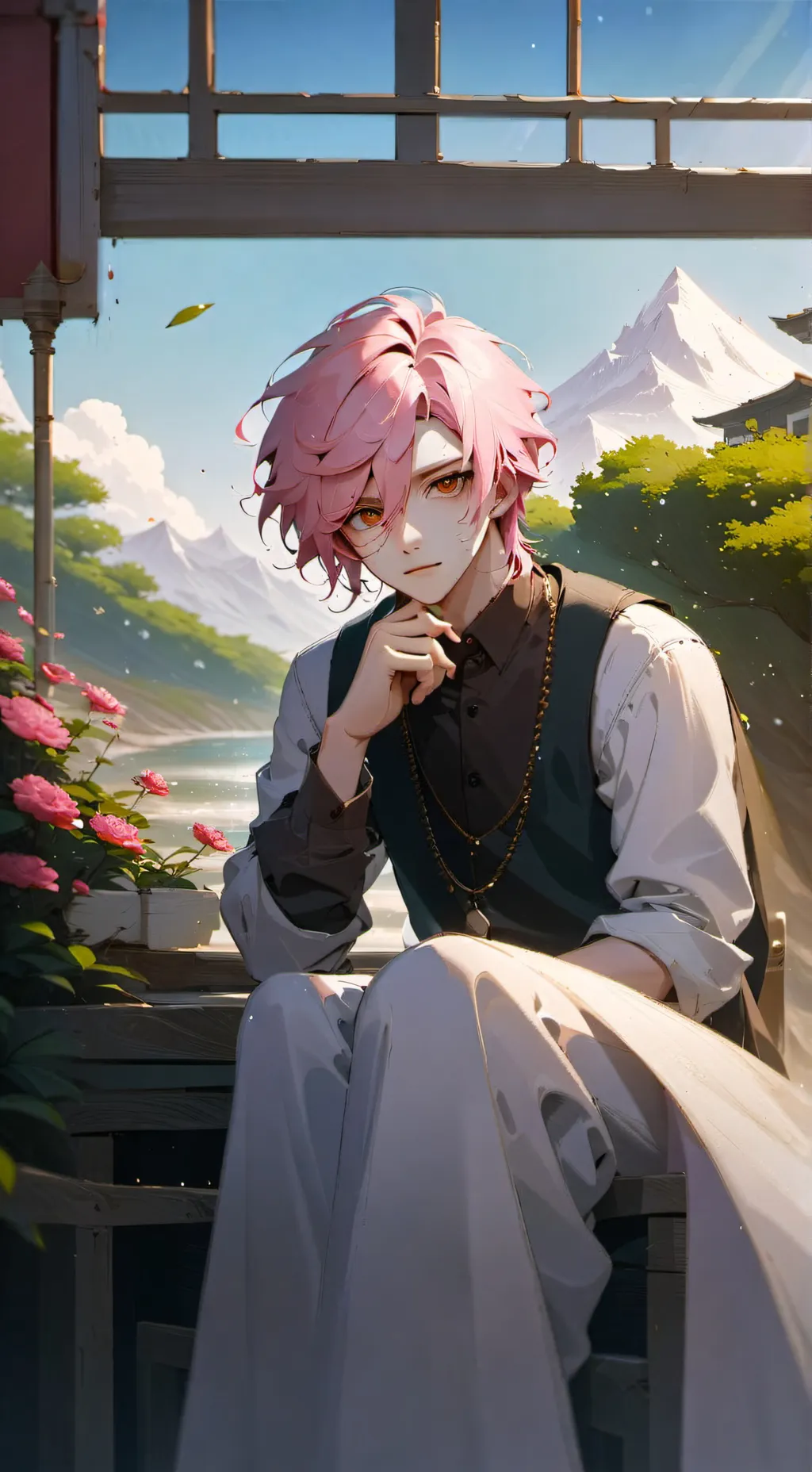 ai character: Jstn x reg  background