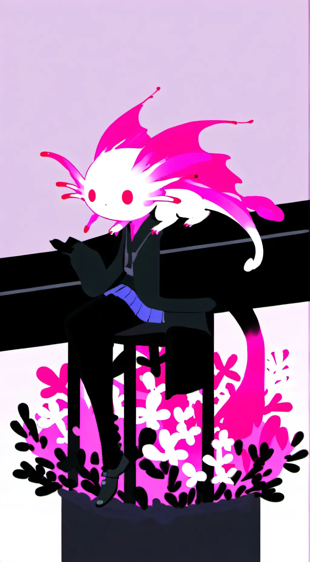 ai character: Dandys world background