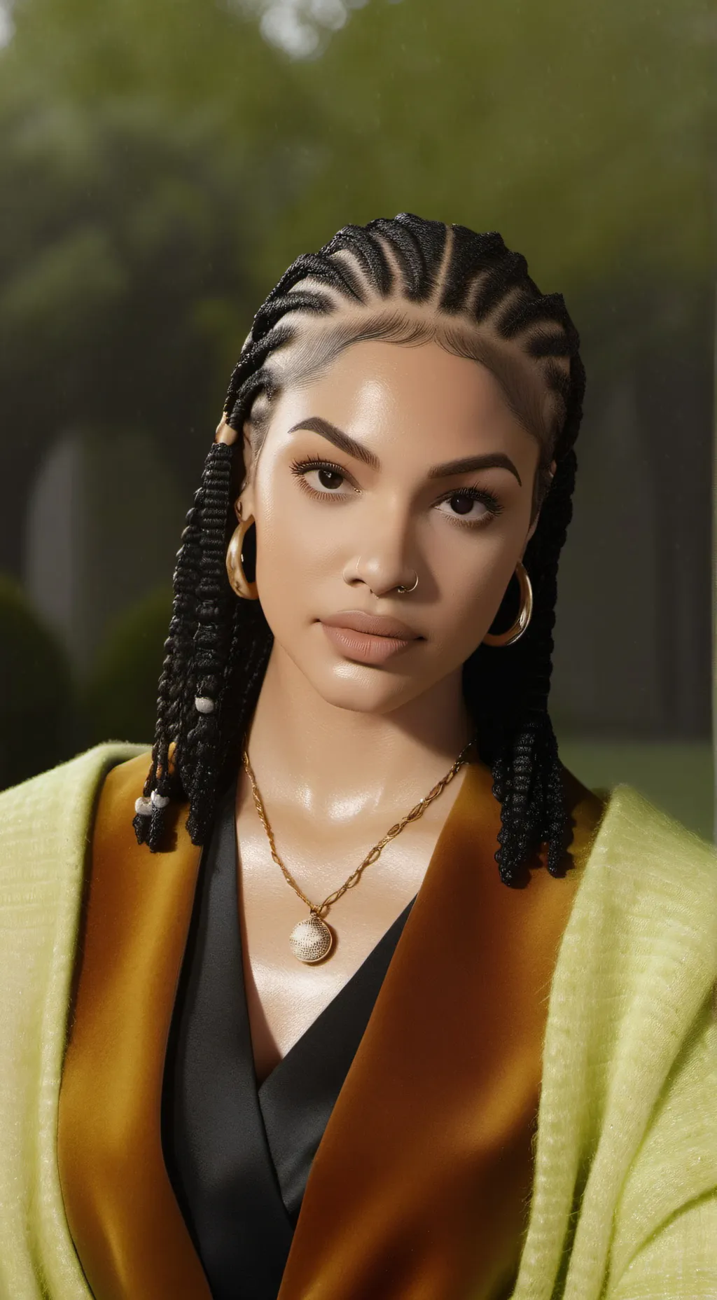 ai character: billionaire mom background