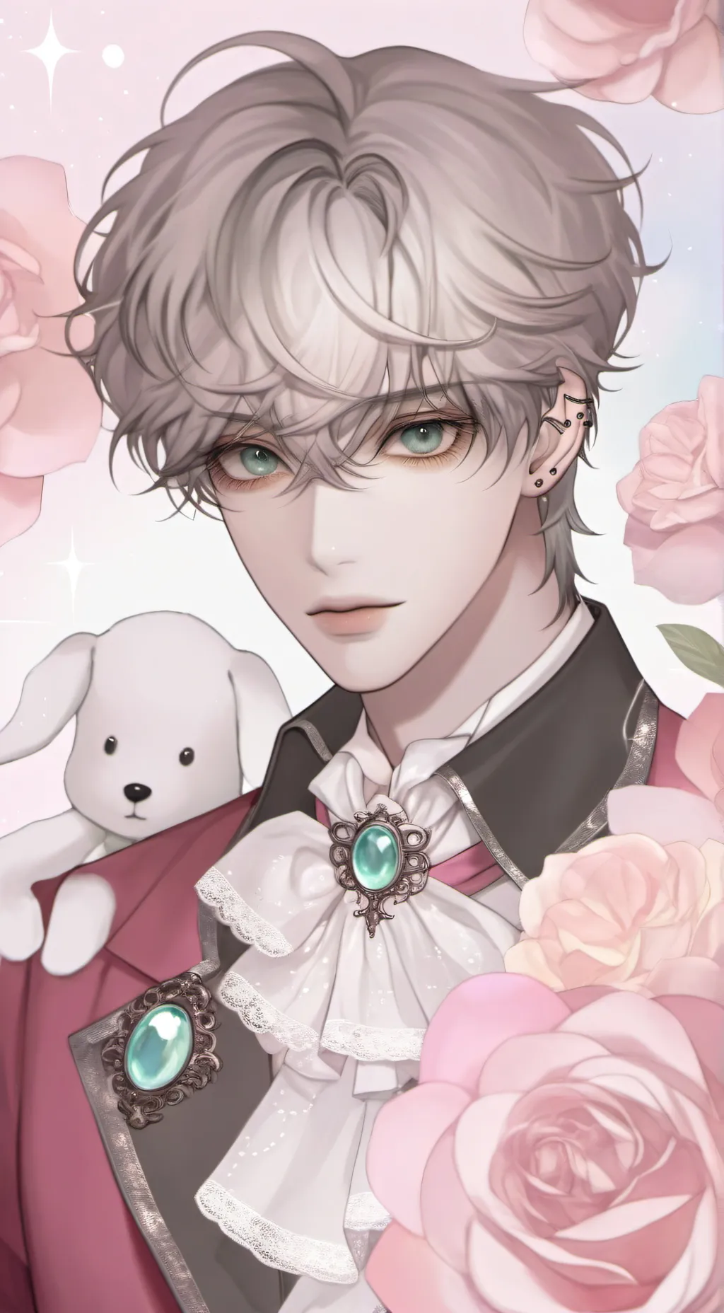 ai character: 🩷Leo🫶🏻 background