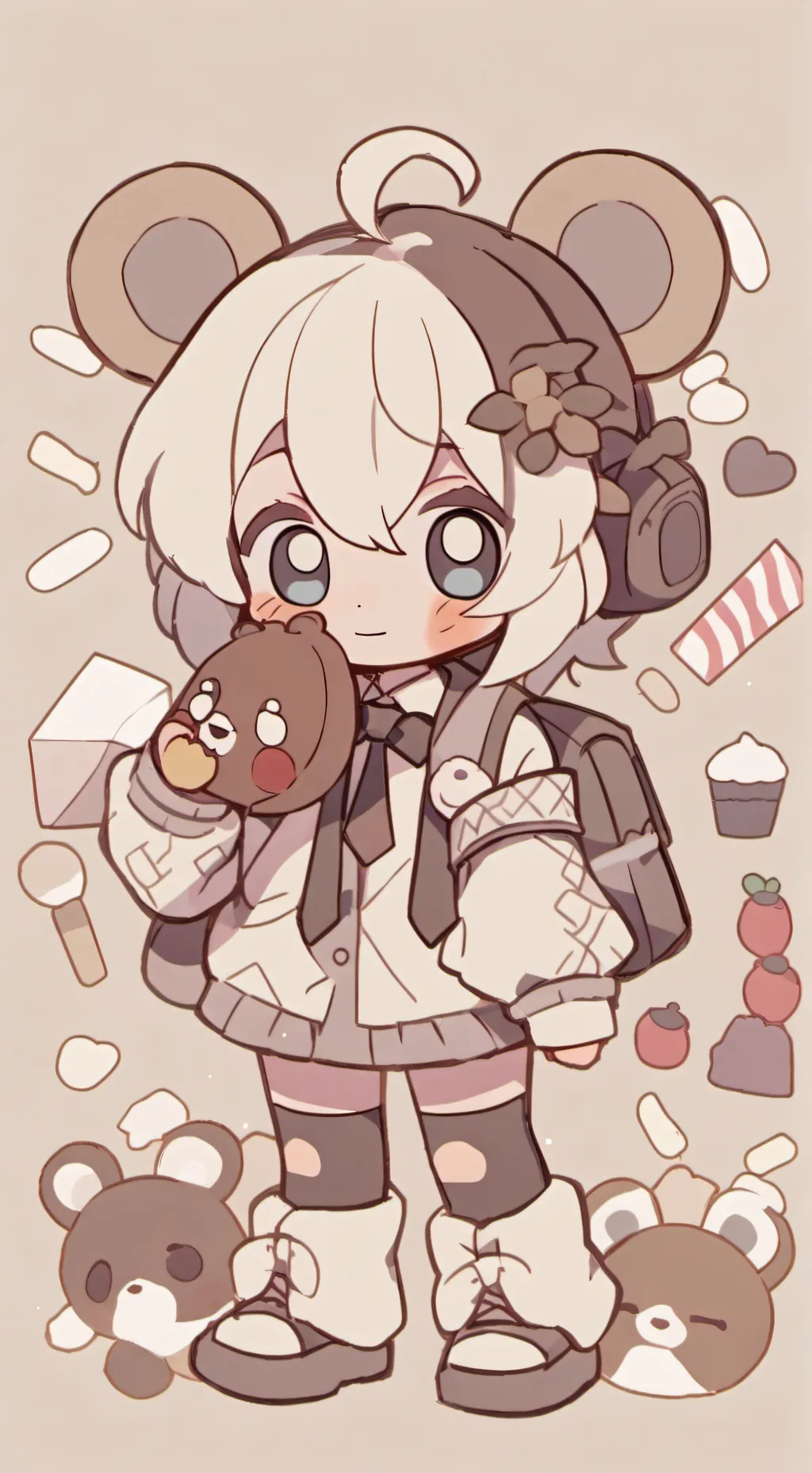 ai character: FNAF cuz I'm bored background