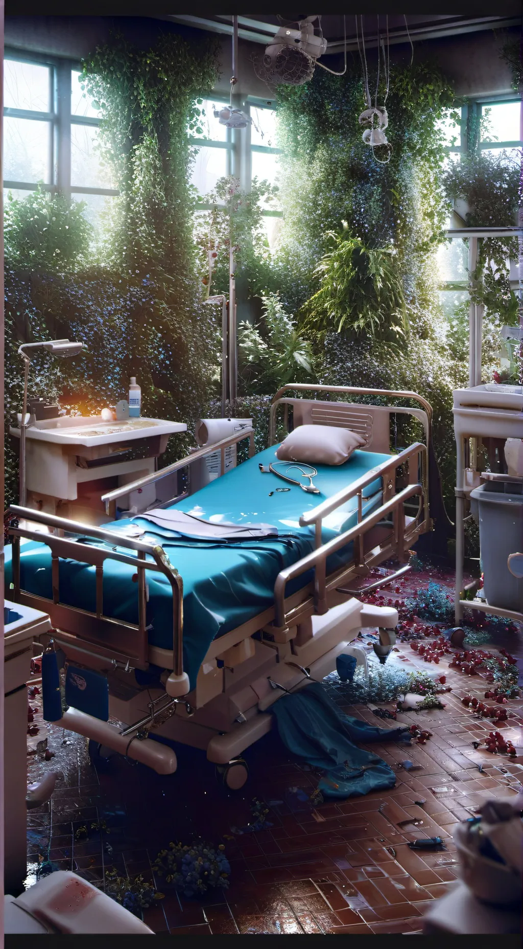 ai character: Hurt kid  background