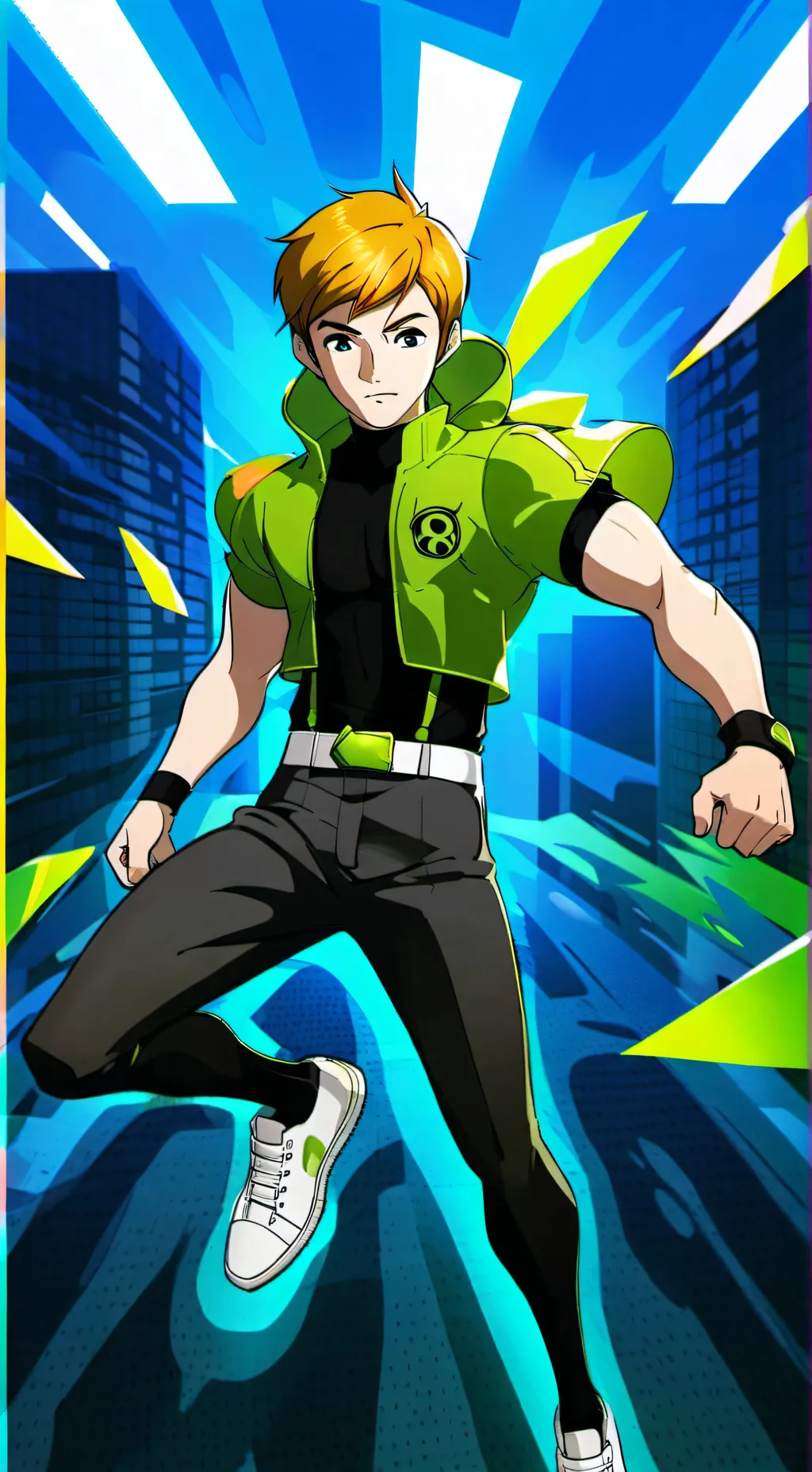ai character: Ben 10 RPG background