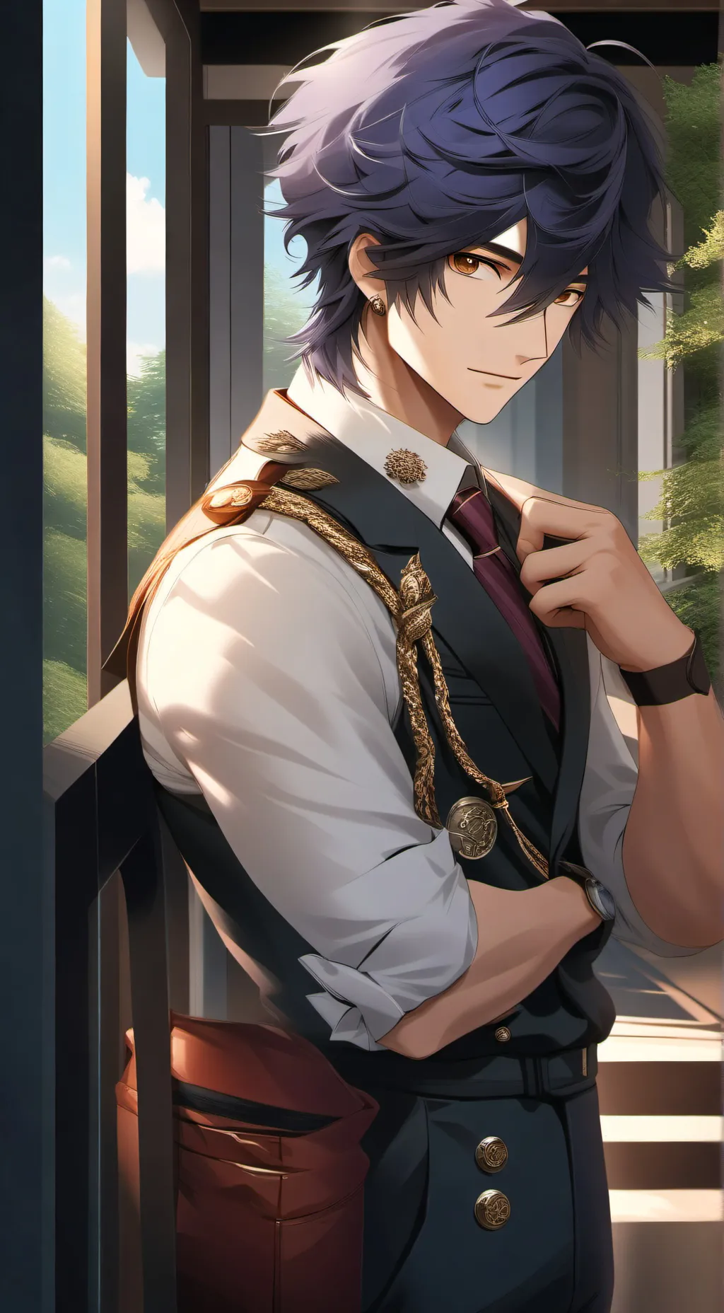 ai character: LUCAS background