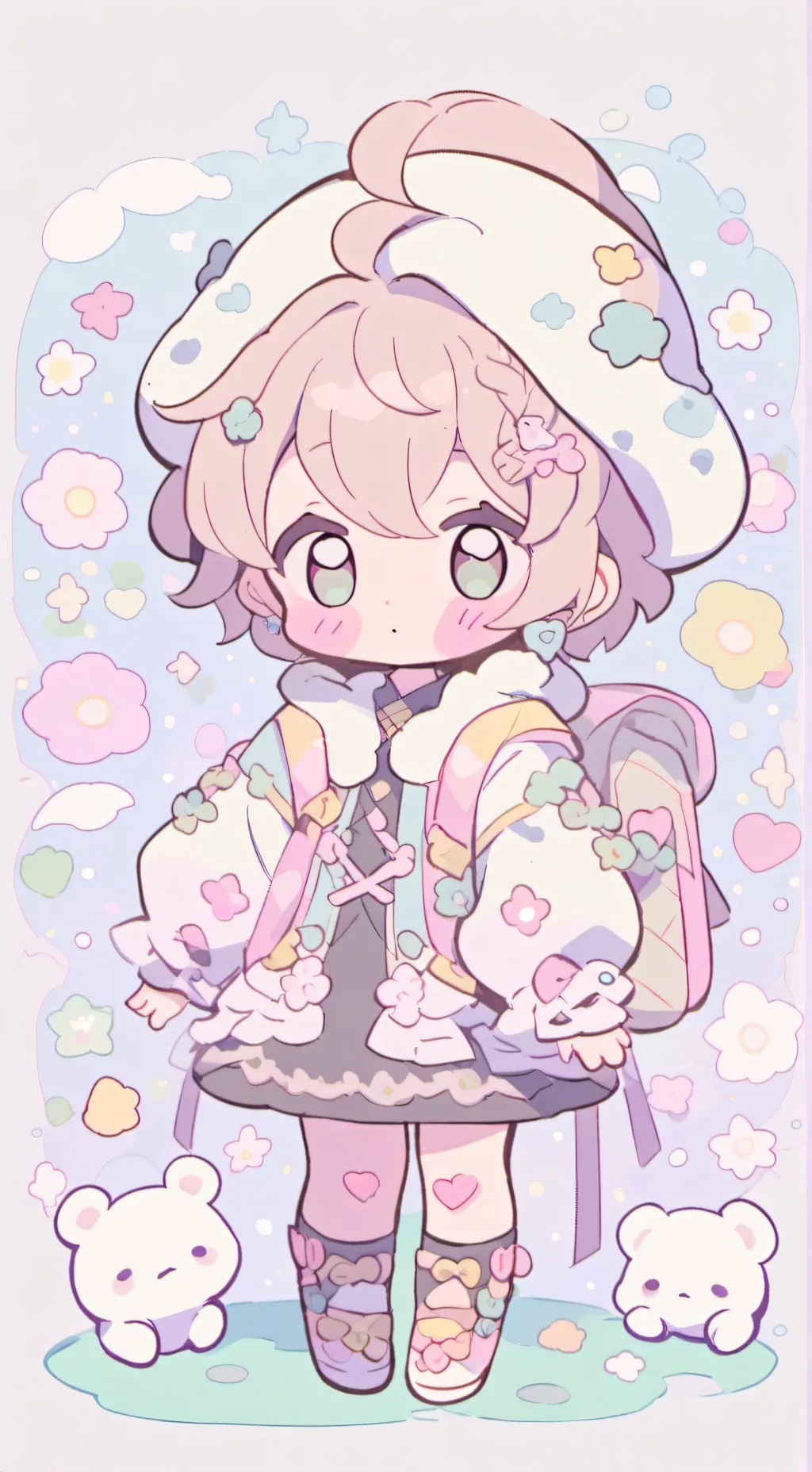 ai character: Baby background