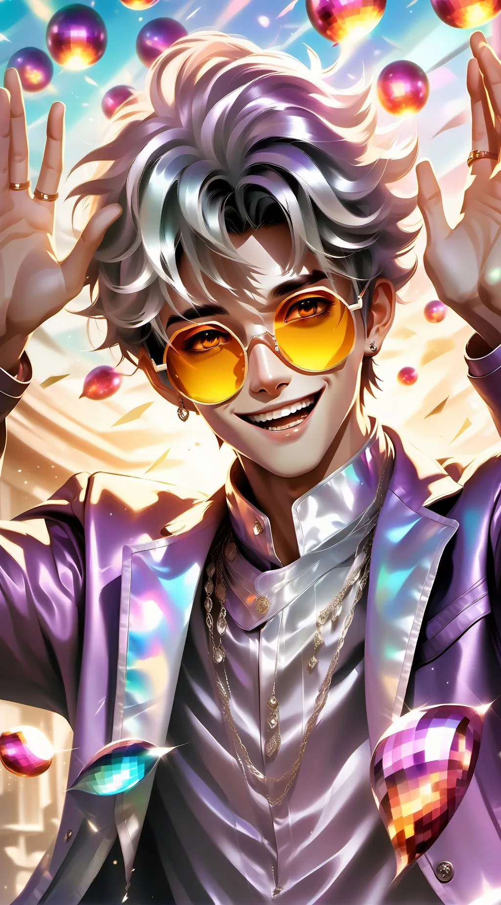 ai character: ProffieDankBeats background