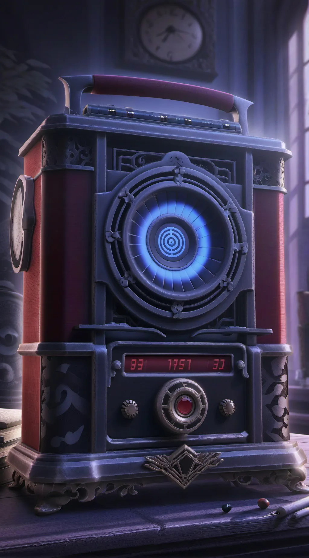 ai character: Alastor's Radio background