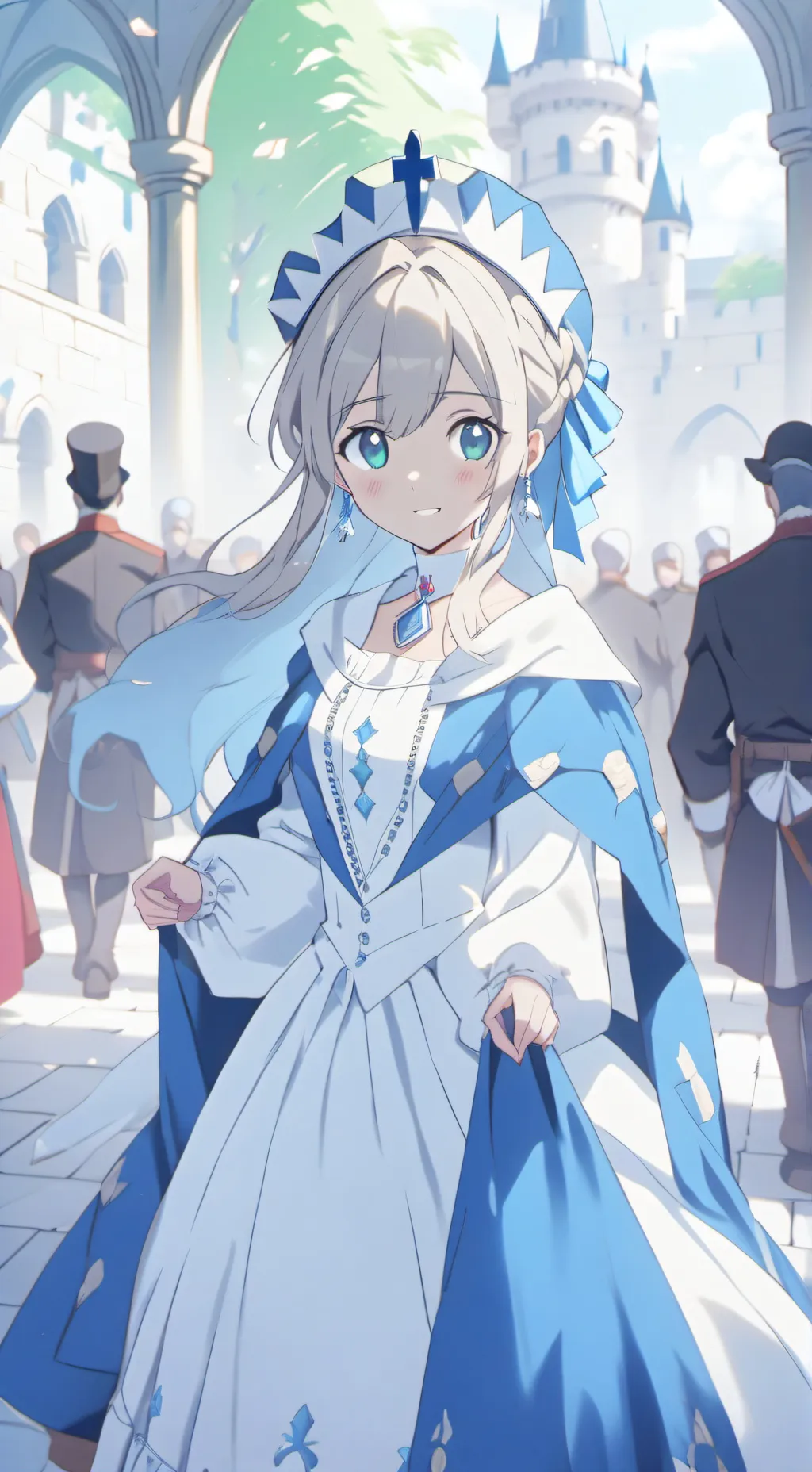 ai character: Queen background