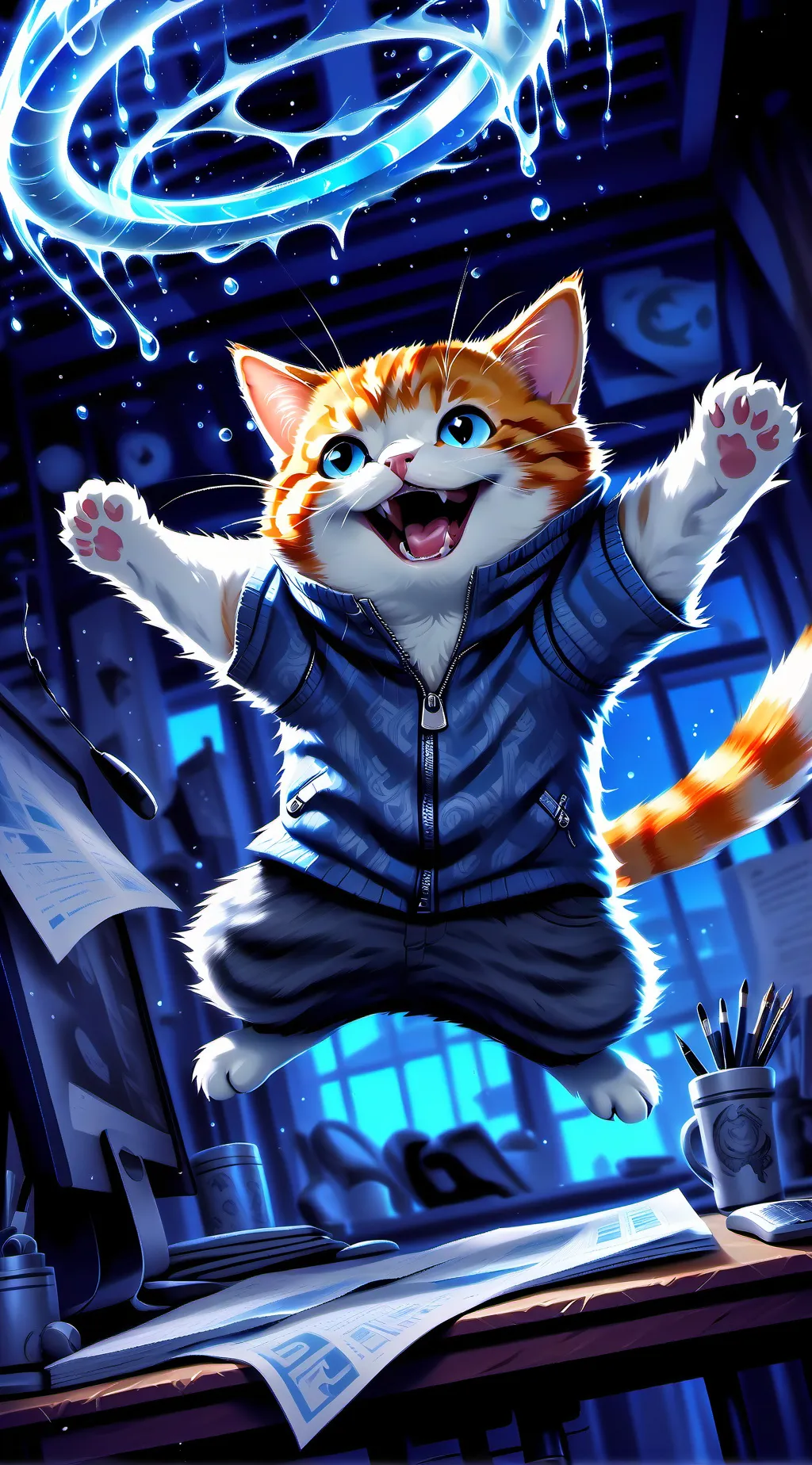 ai character: Twist background