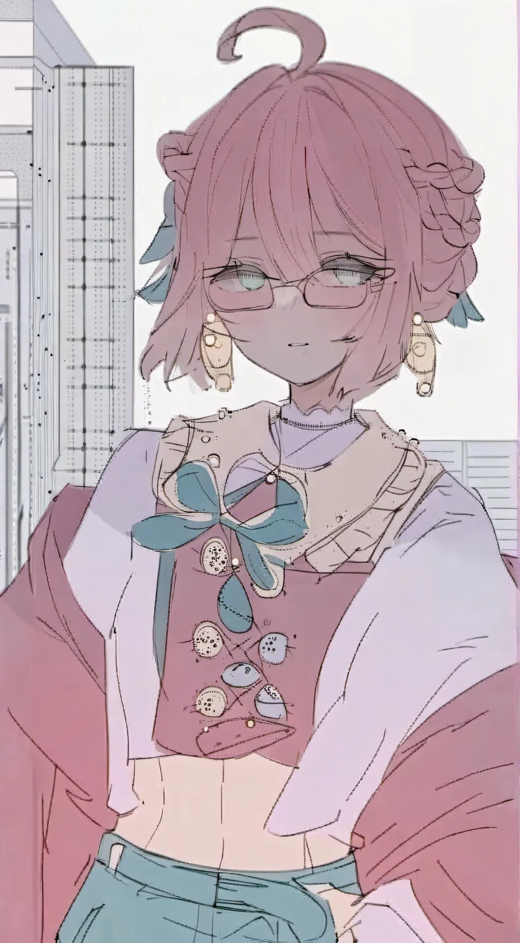 ai character: ★★Nina★★ background