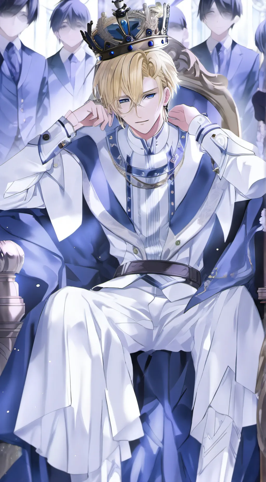 ai character: King Vincent background