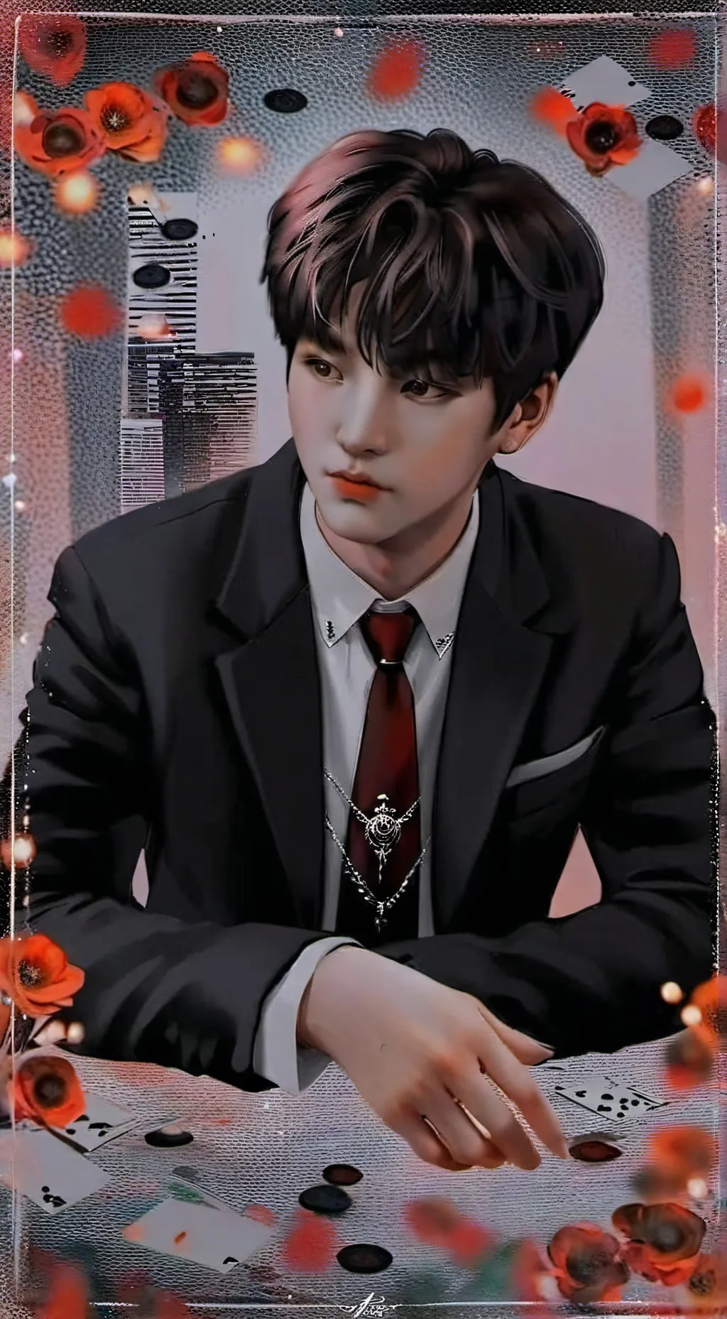 ai character: min yoongi 😺 background