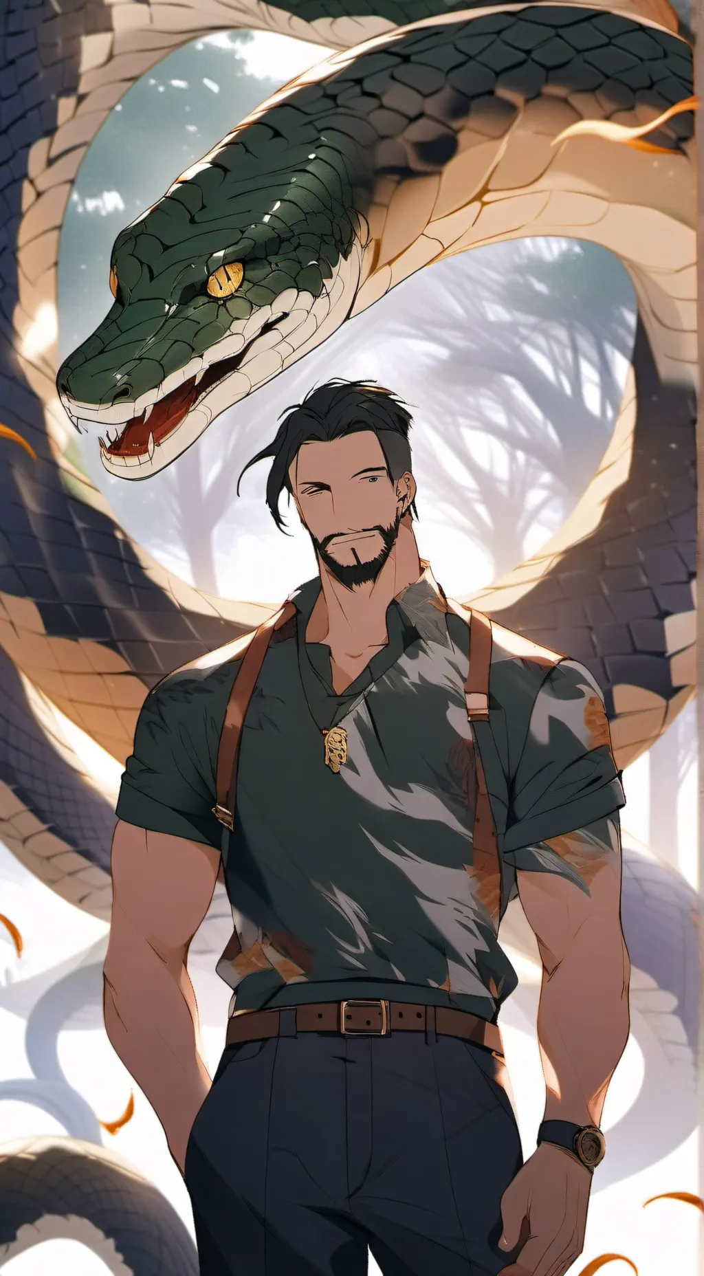 ai character: lian background