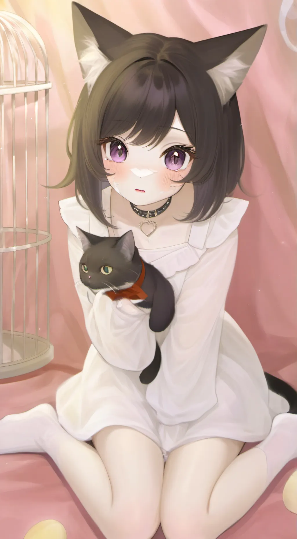 ai character: Nala-Cat background