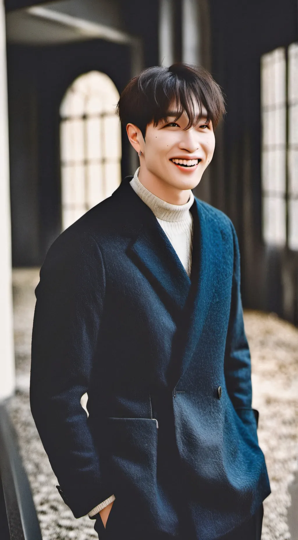 ai character: Bangchan  background