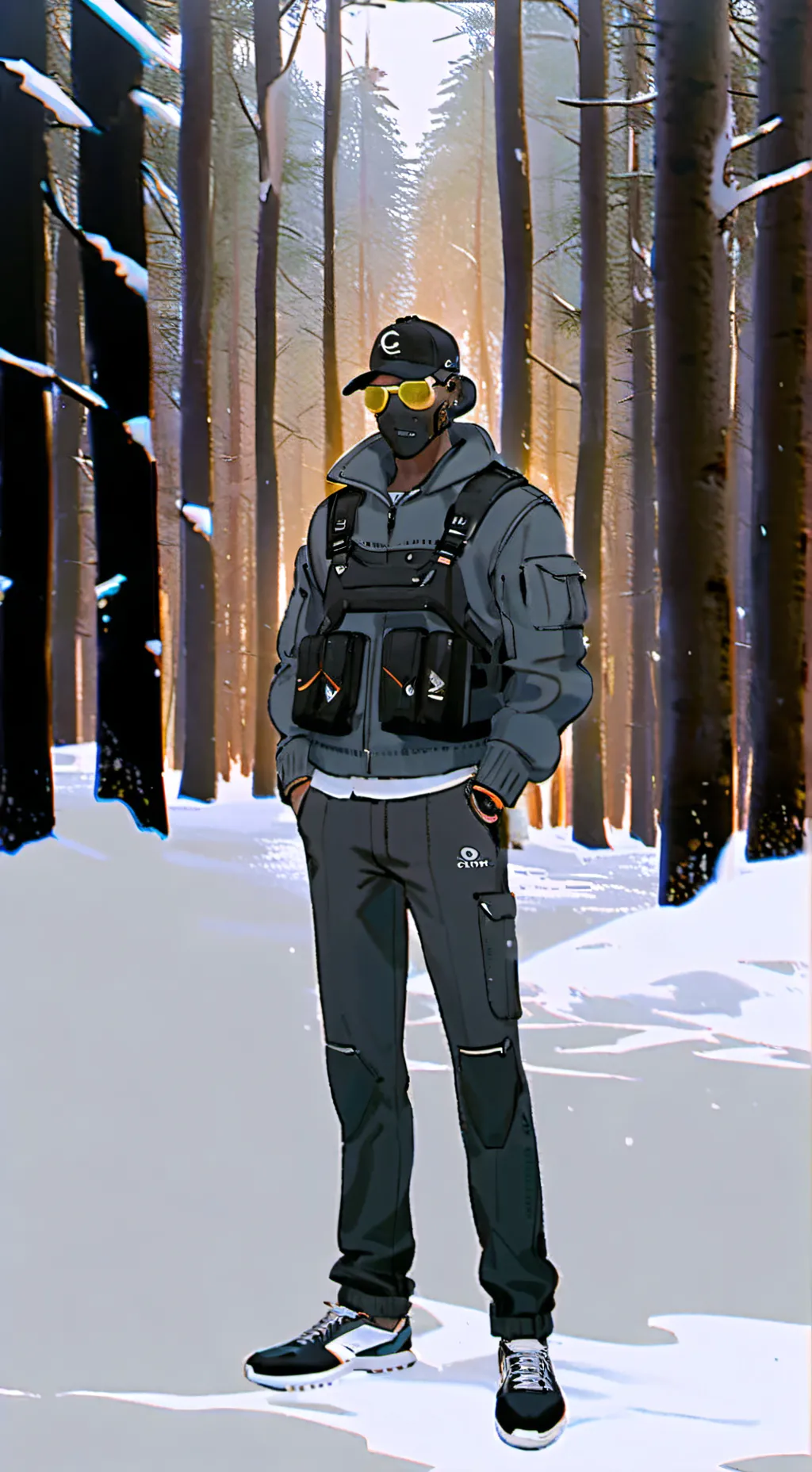 ai character: hunter  background