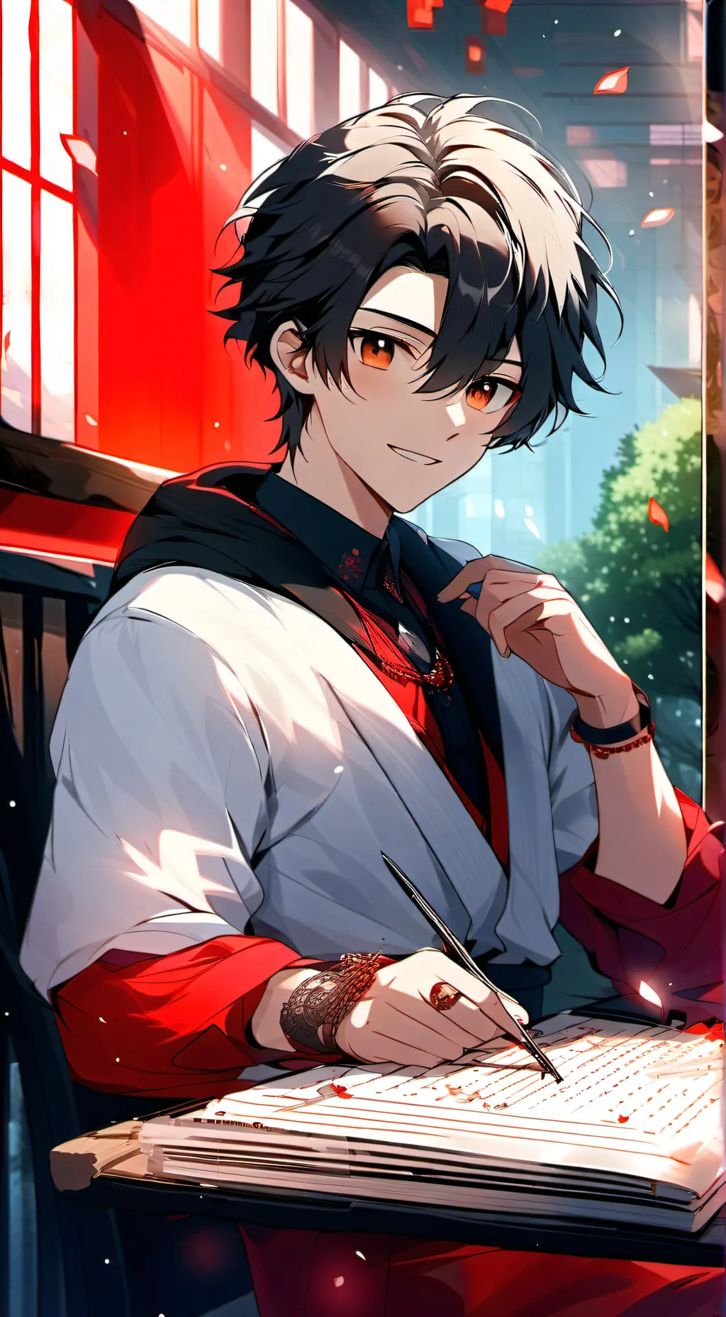 ai character: Haruto Shinomiya🎪🎉 background