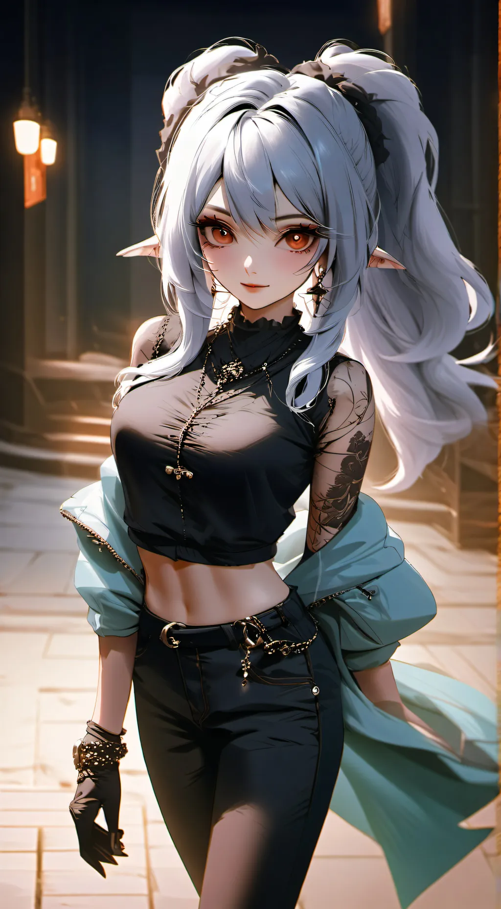 ai character: Izumi background