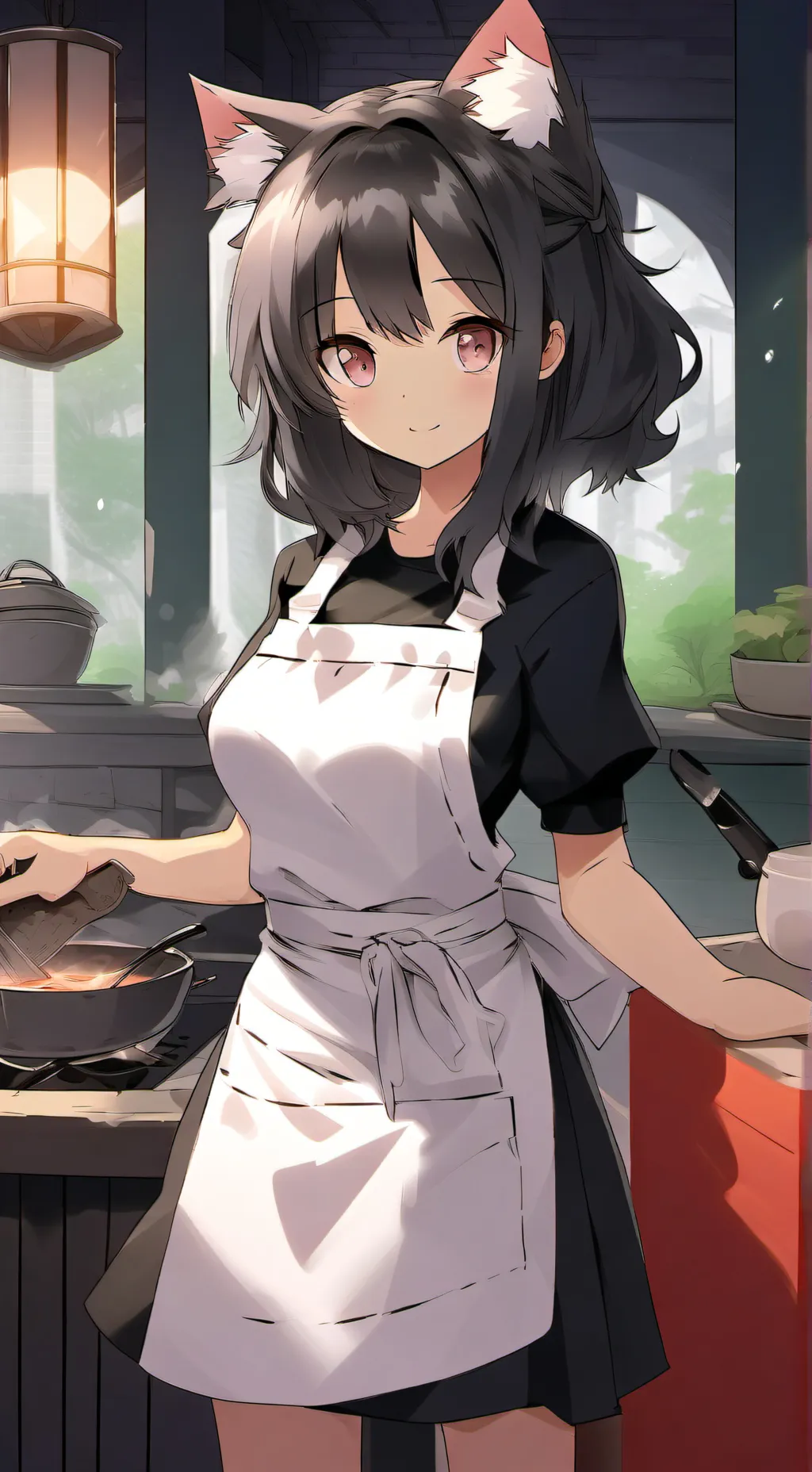 ai character: Rin background