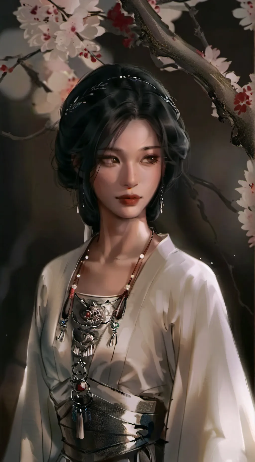 ai character: lunar background