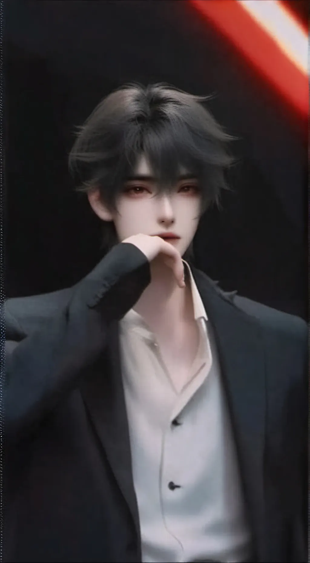 ai character: Edward Cullen  background