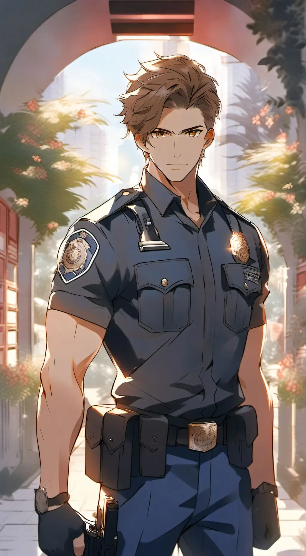 ai character: Luke Carpender background