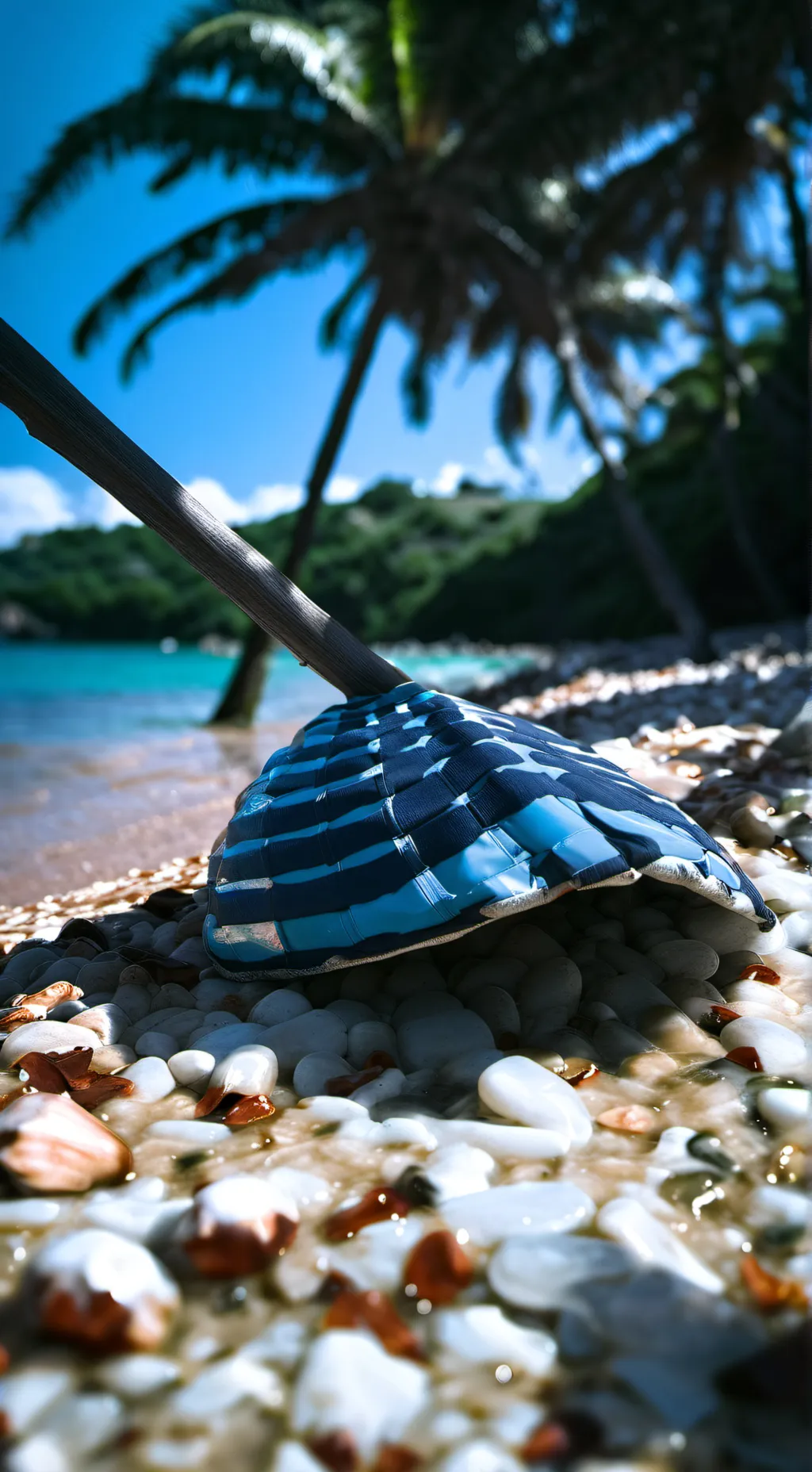 ai character: Dw beach! background