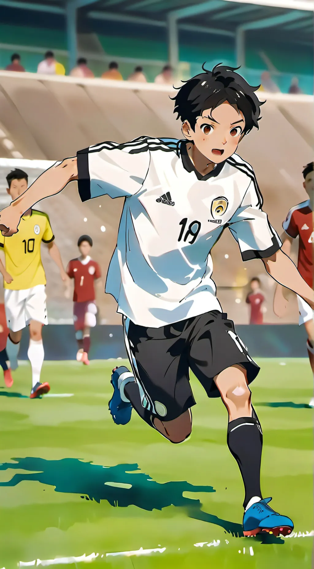 ai character: Damien background